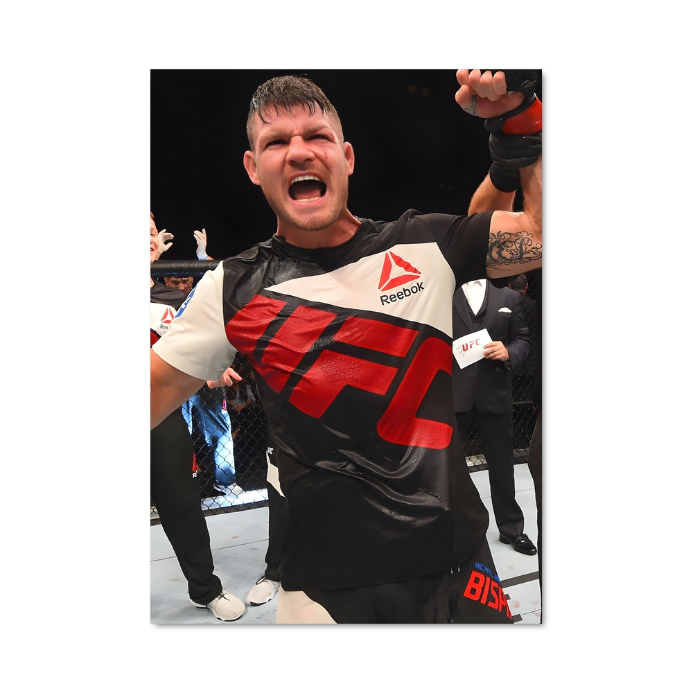 Poster Michael de bisping